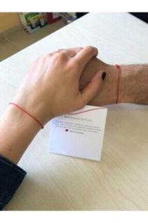 Red String Kırmızı Ip Çift Bileklik