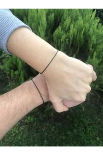 Red String Siyah Ip Çift Bileklik